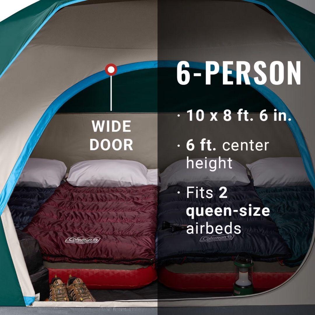 Coleman 6-Person Skydome Camping Tent